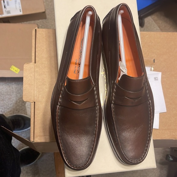 Santoni Shoes New Size 7 - Picture 2 of 2